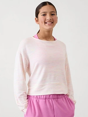 Athleta Girl Coaster Luxe Twist Sweatshirt