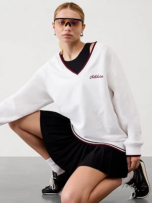 Forever Fleece V-Neck Sweatshirt