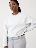 Forever Fleece Dolman Crop Sweatshirt