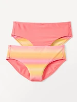 Athleta Girl Reverisble Mid Rise Colorblock Bottom