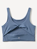 Athleta Girl Transcend Twist Back Bra