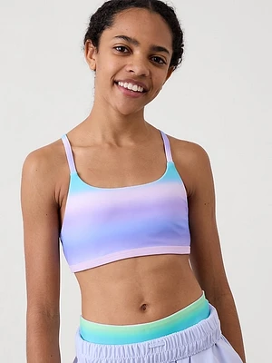 Athleta Girl Reversible Scoop Bikini Top