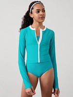 Athleta Girl Full Zip Rashguard