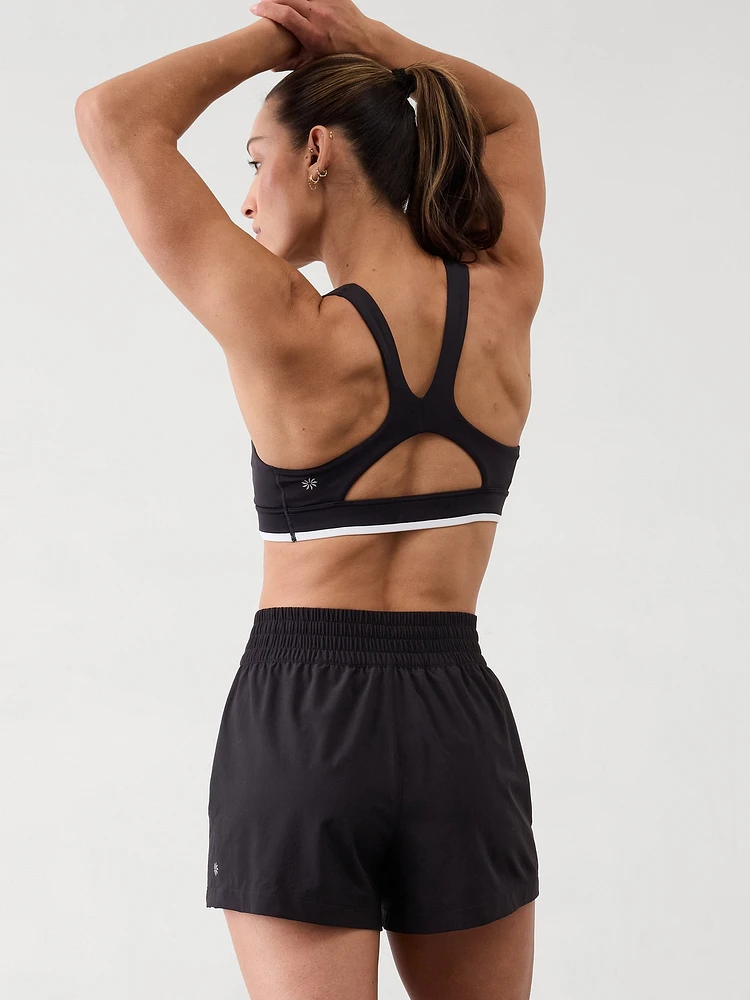 High Rise Weekender 3" Run Short