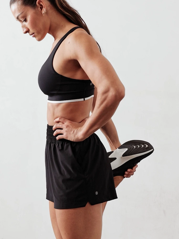 High Rise Weekender 3" Run Short