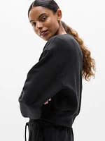 Heavyweight Terry Crop Crew Sweatshirt