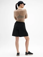 Drift Mid Rise Poplin Bermuda Short