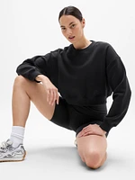 Heavyweight Terry Crop Crew Sweatshirt