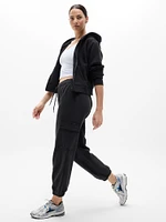 Terry Mid Rise Cargo Jogger