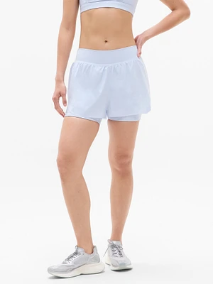 Crossover High Rise 4" Run Short