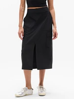Brooklyn Heights High Rise Cargo Skirt