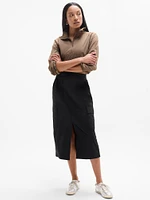 Brooklyn Heights High Rise Cargo Skirt