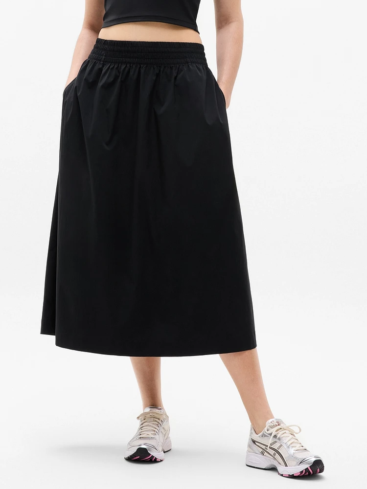 Midday Mid Rise Midi Skirt