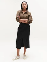 Brooklyn Heights High Rise Cargo Skirt