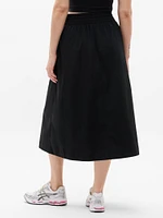 Midday Mid Rise Midi Skirt