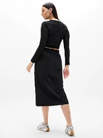 Brooklyn Heights High Rise Cargo Skirt
