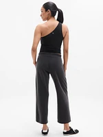 Seasoft Mid Rise Straight Crop