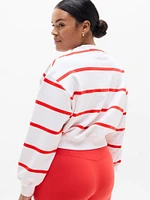 Heavyweight Terry Crop Crew Sweatshirt