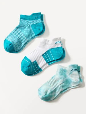 Athleta Girl Everyday Ankle Sock -Pack