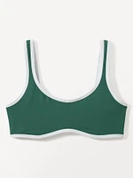 Transcend Tipped Sports Bra A-C