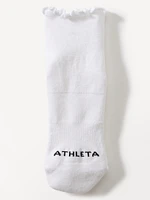 Athleta Ruffle Everyday Quarter Crew Sock 2-Pack