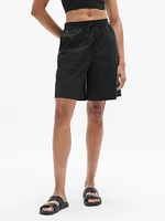 Drift Mid Rise Poplin Bermuda Short