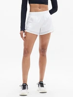 Mesh Racer Run Mid Rise 4 Short
