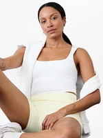 Transcend Square Neck Crop Sports Bra A-C