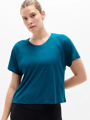 Grid Knit Tee