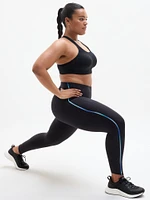 Pacesetter Ultra High Rise Ombre Tipped Lasercut 7/8 Legging