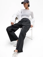 Drift Mid Rise Poplin Pant