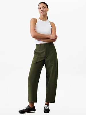 Skyline High Rise Barrel Leg Pant