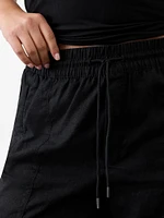 Retreat Linen Mid Rise 4" Short