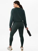 Power of She Embroidered Crew Sweatshirt