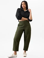 Skyline High Rise Barrel Leg Pant