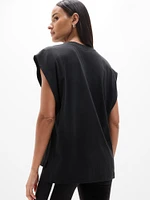 True Cotton Oversized Muscle Tee