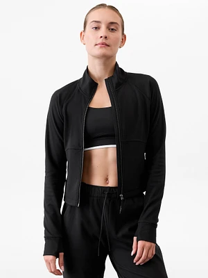 Unstoppable Cropped Full Zip