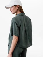 Retreat Linen Short Sleeve Shirt