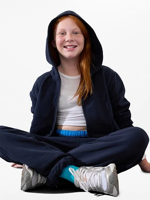 Athleta Girl All Day Full Zip Sweatshirt