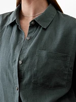 Retreat Linen Short Sleeve Shirt
