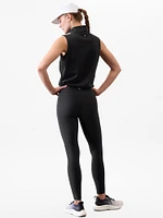 Unstoppable 1/2 Zip Cropped Vest
