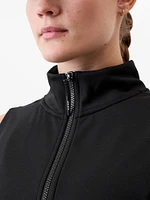 Unstoppable 1/2 Zip Cropped Vest