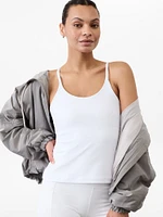 Transcend Scoop Built-In Bra Tank A-C
