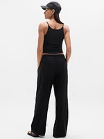 Retreat Linen High Rise Wide Leg Pant