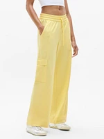 Retroterry High Rise Wide Leg Cargo Pant