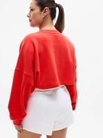 Terry Super Cropped Dolman
