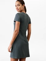 Signature Rib Tee Dress