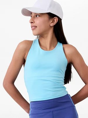 Athleta Girl Long Distance Sheen Bra