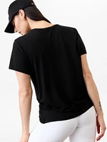 Getaway Linen Blend Tee