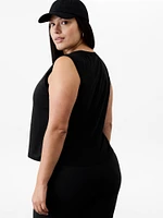 Getaway Linen Blend Muscle Tank